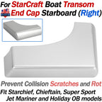 Transom End Cap for StarCraft Boat (Right Side)