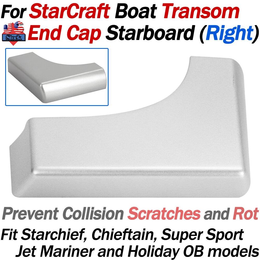 Transom End Cap for StarCraft Boat (Right Side)