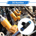 1 Pcs No.04861238AC Fuel Injector for Dodge Grand Caravan (2001–2007)
