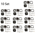 10 Set Carb Repair Kit for ZAMA C1U C1Q RB-47 (WeedEater Trimmer Blower)