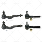 Set of 4 Inner & Outer Tie Rod Ends for Mitsubishi Pajero (1991–2020)