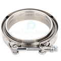 4" Zinc Plated Iron V-Band Turbo Pipe Exhaust Flange Clamp for Universal