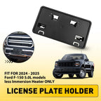 Front License Plate Frame Tag Holder Mounting Bracket for Ford F-150 (2024–2025)