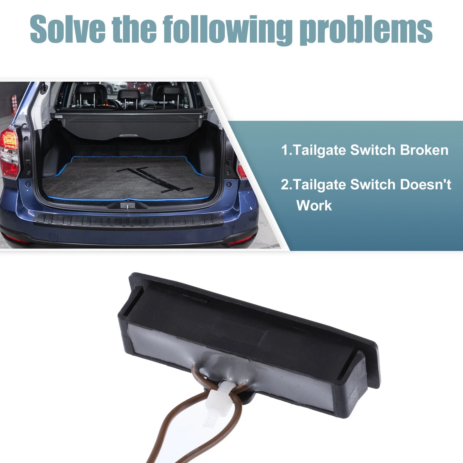 Rear Trunk Tailgate Switch for Subaru Forester (2014–2018) 63270-SG000