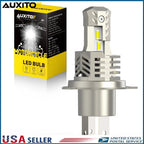 AUXITO H4 6500K LED Headlight Bulb for Motorcycle (YYYY–YYYY)