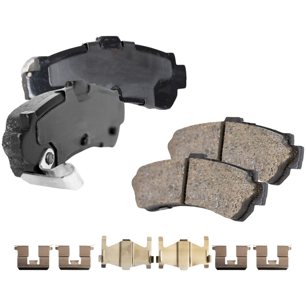Rear Brake Pad Set for Nissan Sentra (1995–1999)