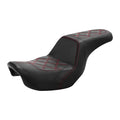 Driver Passenger Seat for Harley Dyna Low Rider Street Bob Super Glide (2006–2017)