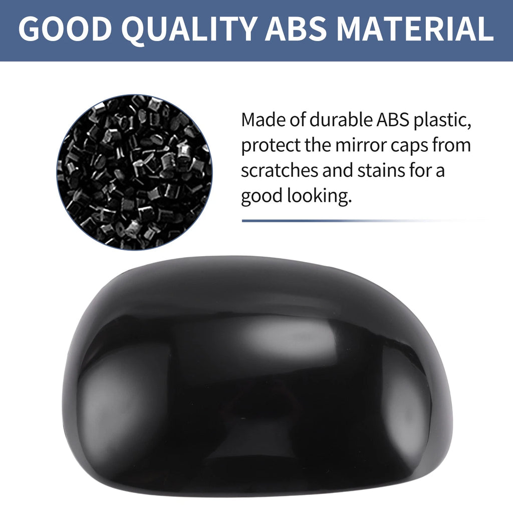 1 Pc Left Side Mirror Cover Cap for Ford F-150 (1997–2003) Black