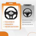 Carbon Fiber Racing Steering Wheel for Jeep Grand Cherokee SRT (2011–2021)
