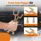 Front Wheel Drive Axle Puller Fork Kit for (12020, 1040)