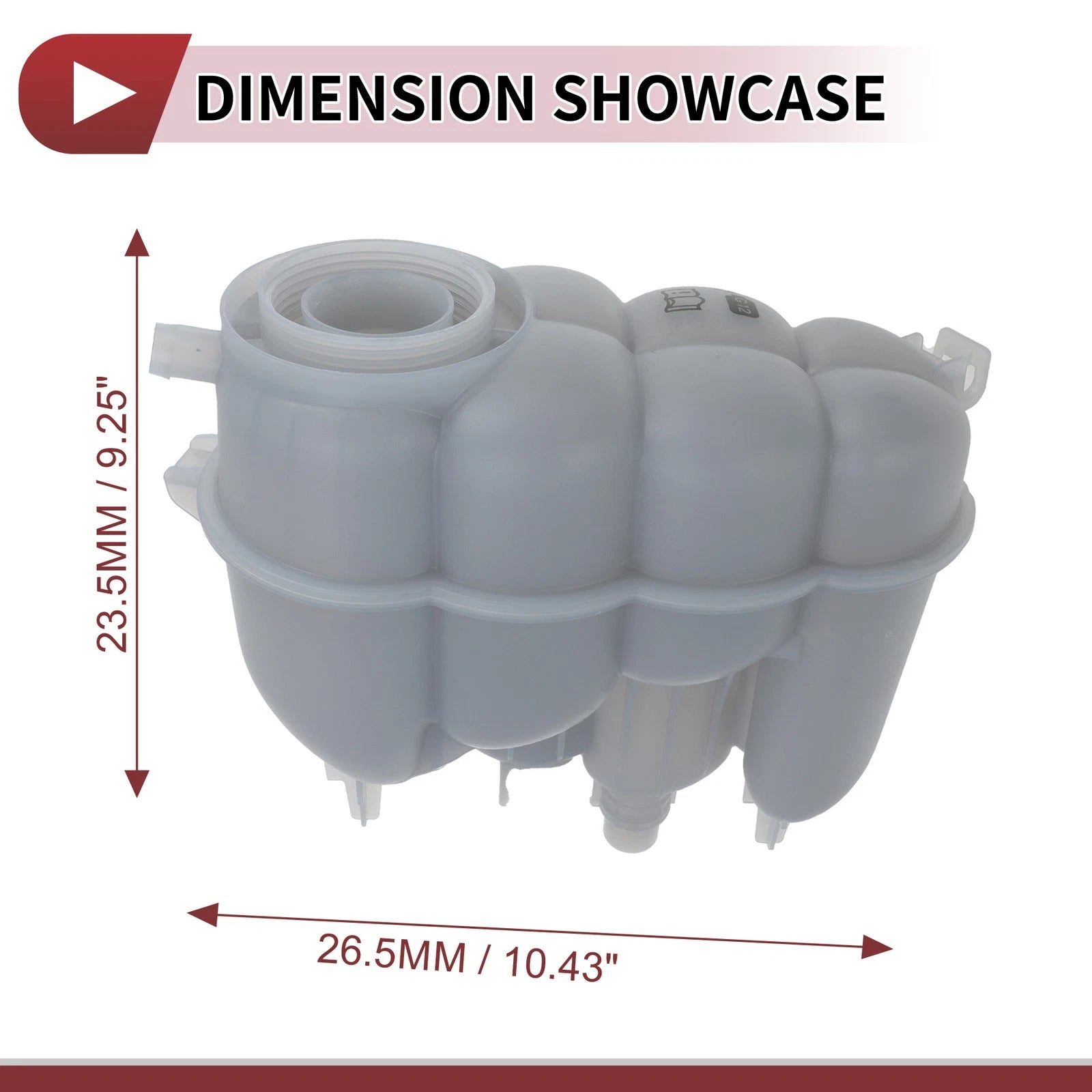 Coolant Expansion Overflow Tank No. 8W0121405G for Audi A4 A5 