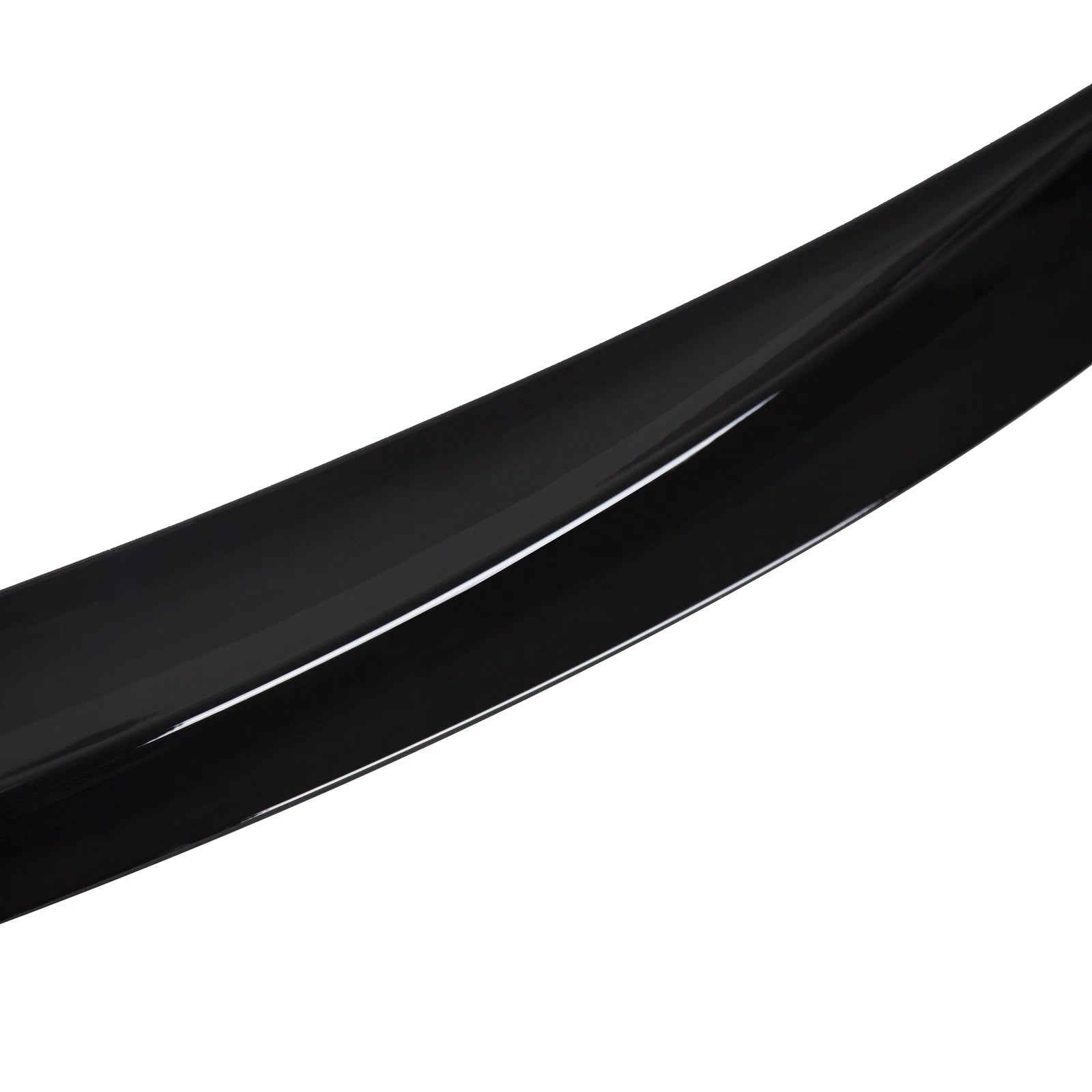Gloss Black Front Hood Bumper Upper Trim Nose Cover for Honda Civic Si (2016–2021)