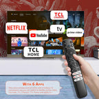 RC813 Voice Control Remote for TCL Google TV (2020-2023)