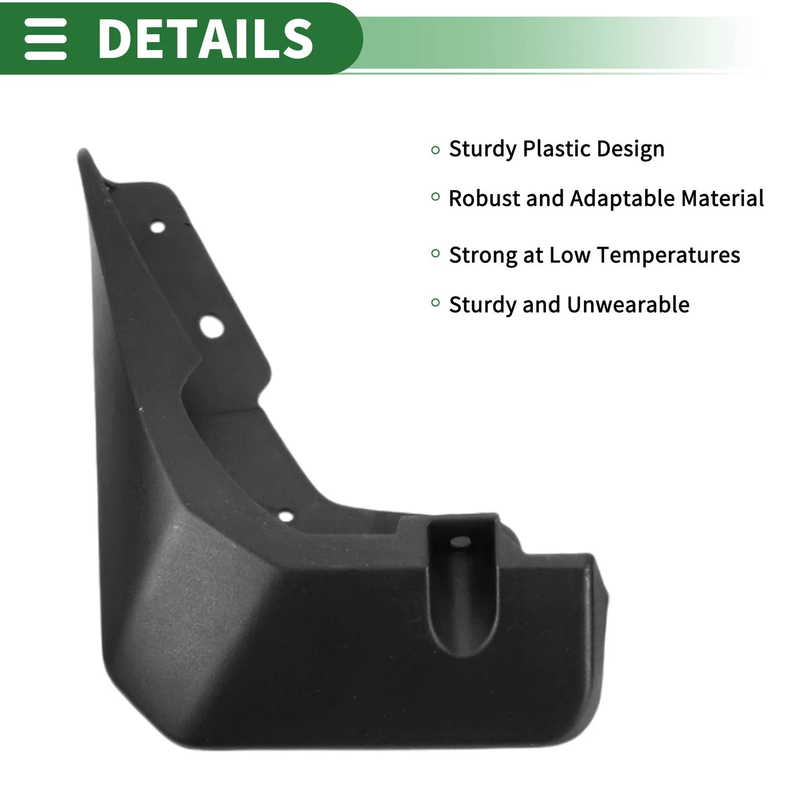 Mud Flaps Splash Guards for Ford Focus ST (2019–2022) W/ Mount Accessories