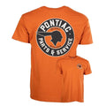 Pontiac Parts and Service Texas Orange T-Shirt for Pontiac Owners (All Years)