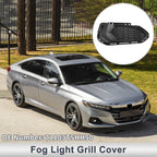 1pc Fog Light Grill for Honda Fit (2018) No. 71103T5HH50, ABS Black