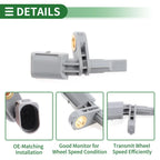 ABS Wheel Speed Sensor No. 7L0927807A for Audi Q7 (2007–2012)