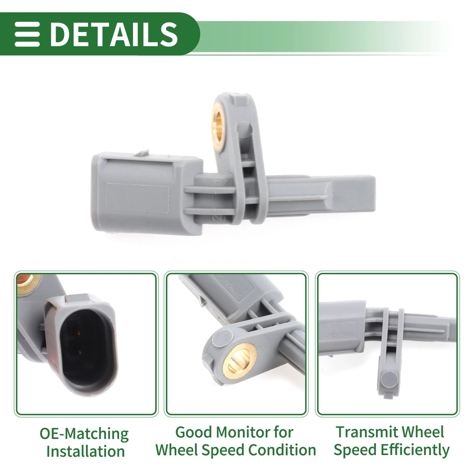 ABS Wheel Speed Sensor No. 7L0927807A for Audi Q7 (2007–2012)