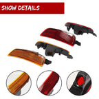 Set of 2 Amber/Red Side Marker Lights for Mazda MX-5 Miata (2016–2022)