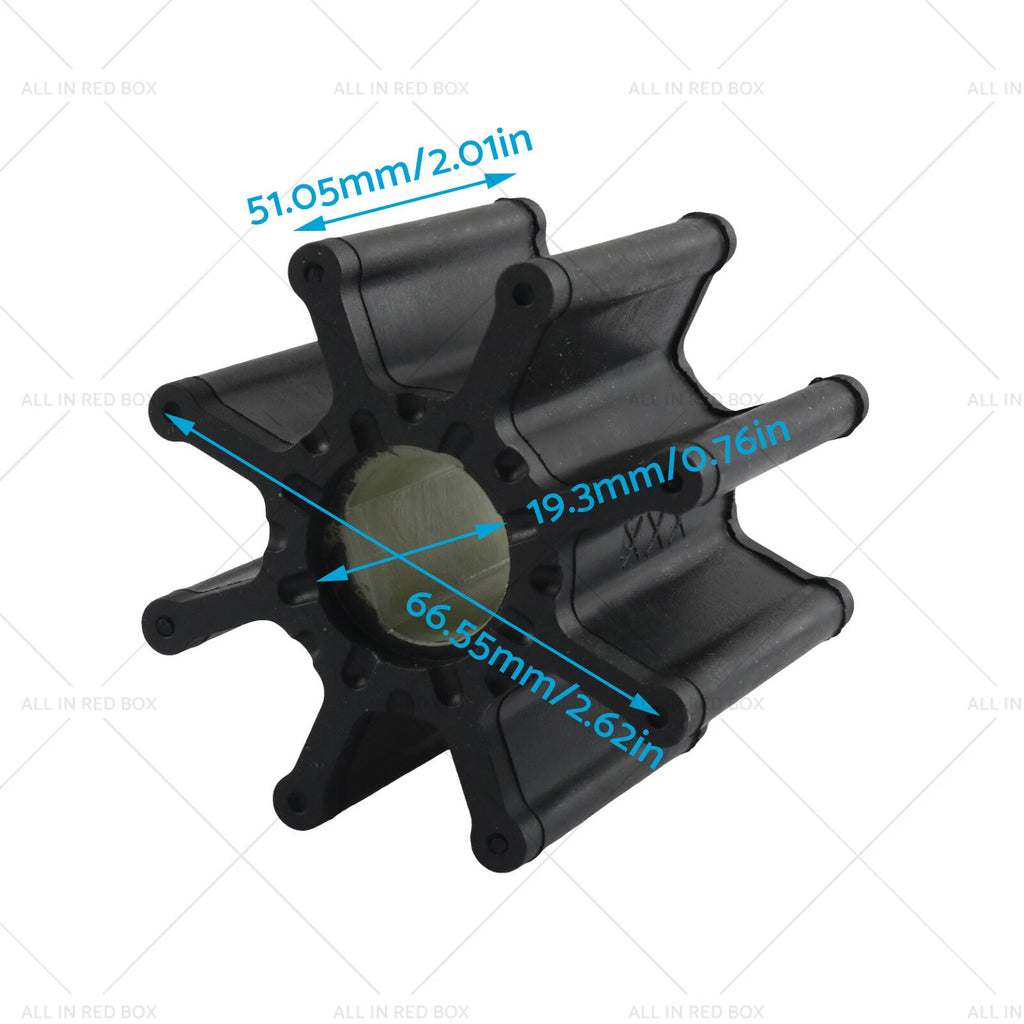 2X Water Pump Impellers for Mercury Mercruiser 5.0L 5.7L 7.4L (AU)