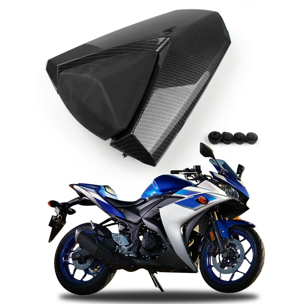 ABS Rear Seat Cover Cowl for Yamaha YZF R3 R25 MT-03 (2013–2024) Carbon
