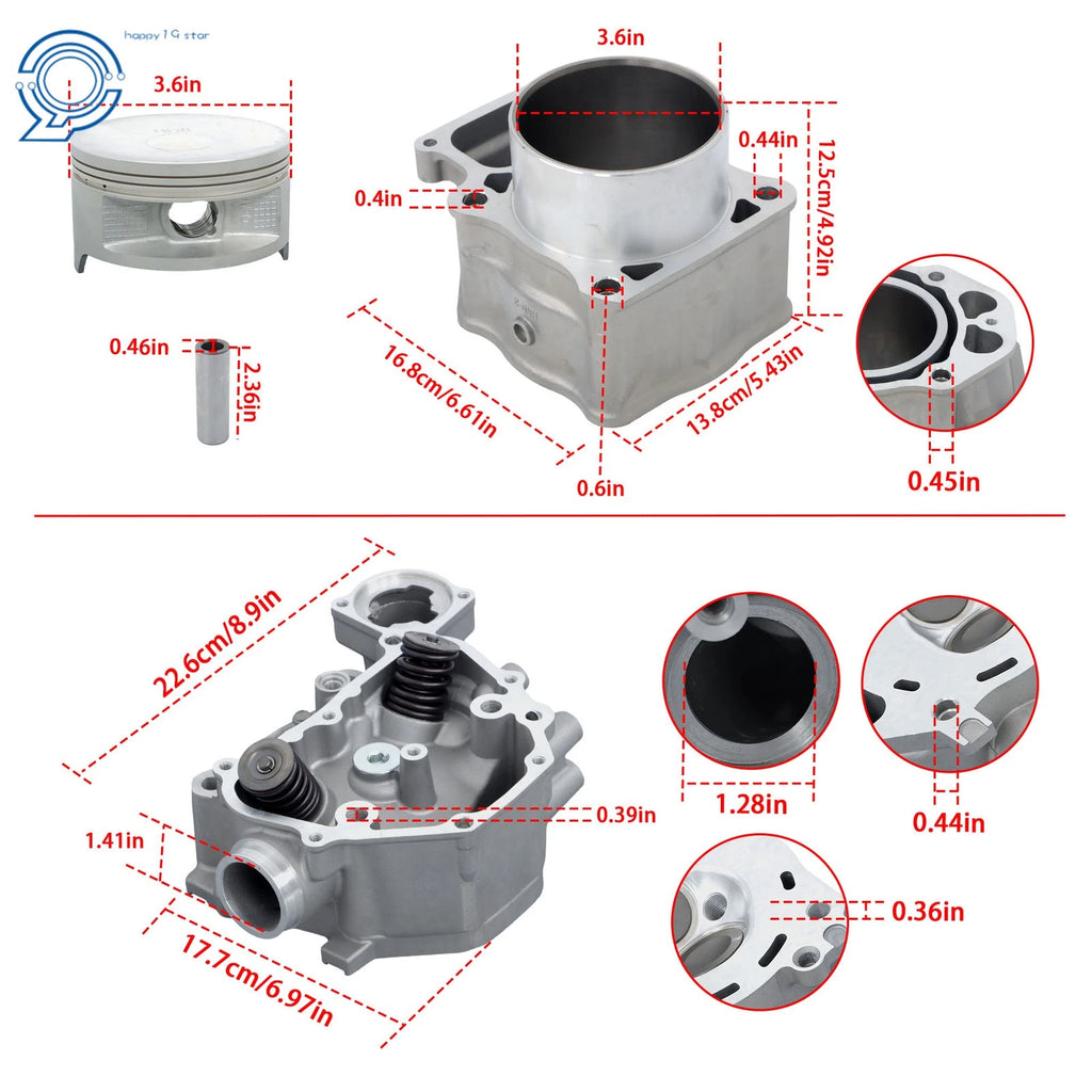 Crankshaft Rebuild Kit for Honda TRX500 (2009–2024)