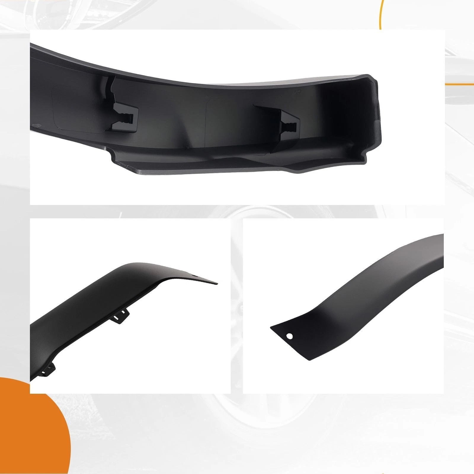 Black Fender Trim Right Side for Nissan Rogue Sport (2017–2021) 938286MA0A