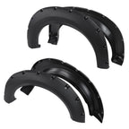 Offroad Pocket Rivet Style Black Wheel Fender Flares for Ford F150 (2009–2014)