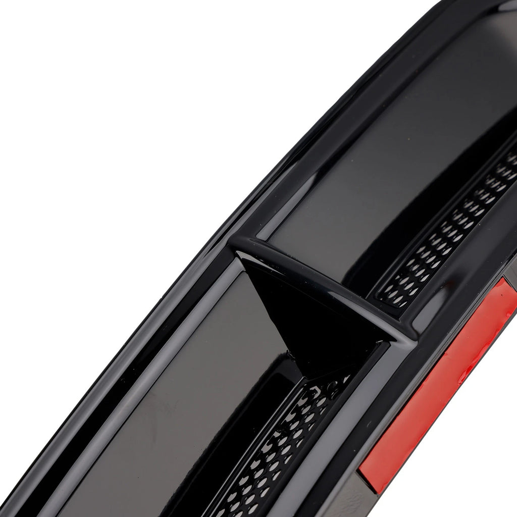 Front Fairing Air Vent Trim for Harley Touring Street Glide Electra Glide (2014–2024) Black