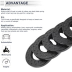 Set of 5 Oil Seal Rotary Shaft Seal Nitrile Rubber 55x100x10mm