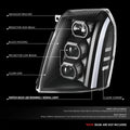 Projector Switchback Headlights for Cadillac Escalade ESV EXT (2007–2013)