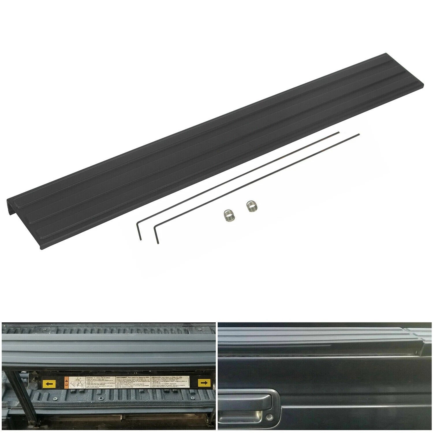 Tailgate Molding Center Trim Step Pad for Ford F-150 (2009–2014)