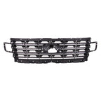 Replacement Black Matte ABS Plastic Grille Mounting Panel (See Compatible Chart)
