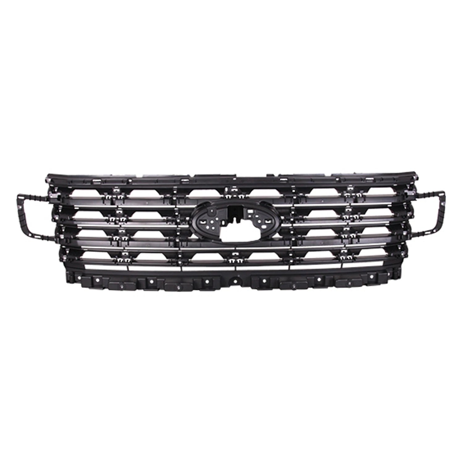 Replacement Black Matte ABS Plastic Grille Mounting Panel (See Compatible Chart)