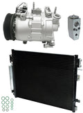 A/C Compressor Kit With Condenser for Dodge Challenger 3.6L (2021–2023)