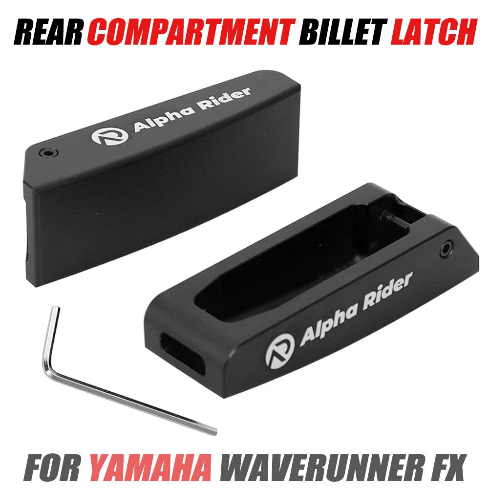 CNC Billet Latch Lock Kit for Yamaha Waverunner FX HO SHO SVHO (2010–2023)