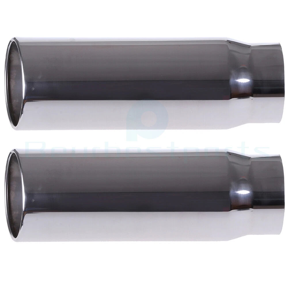 5" Inlet - 6" Outlet - 18" Length Diesel Stainless Steel Exhaust Tip