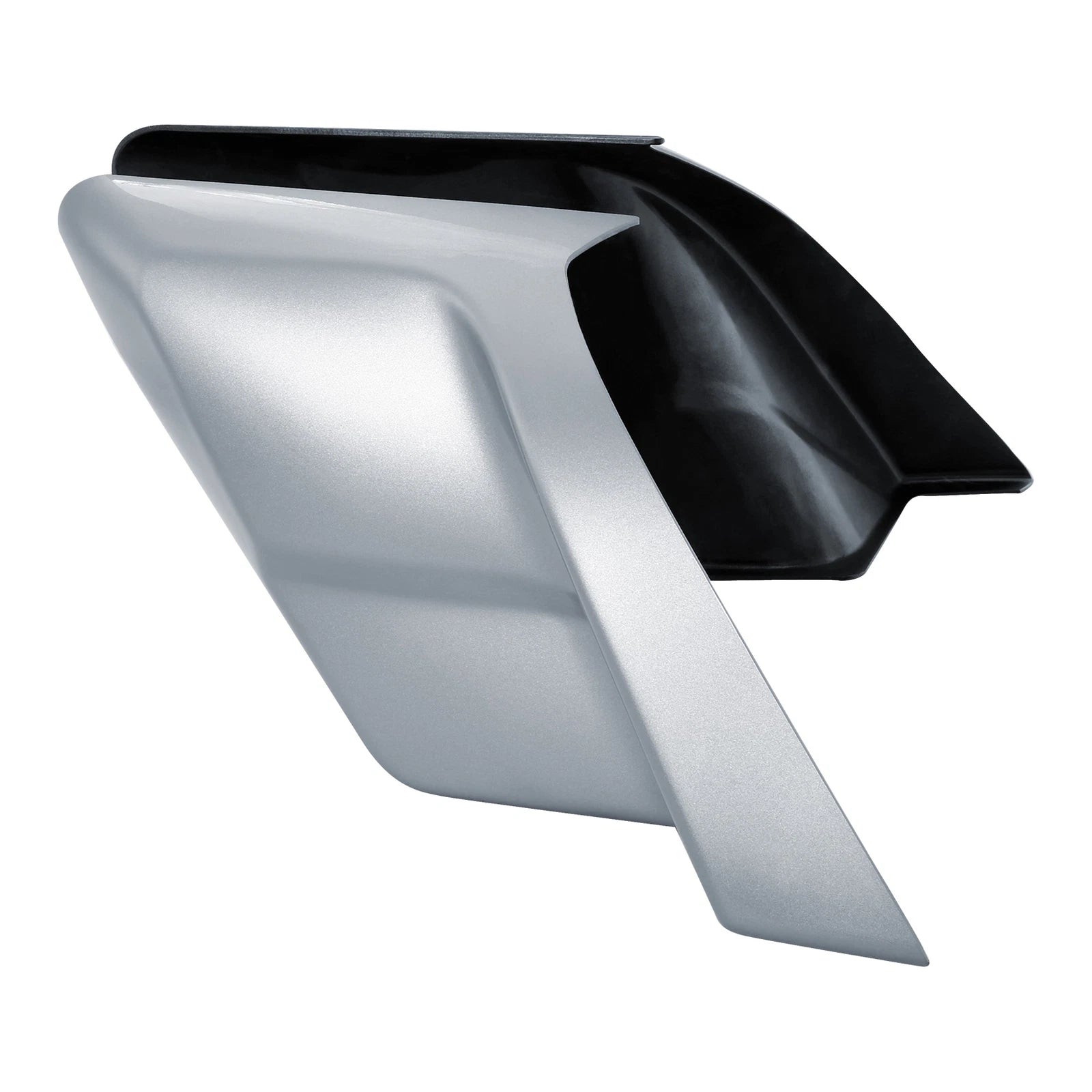 Stretched Side Cover Panel for Harley Touring Glide (2014–Present) Barracuda Silver