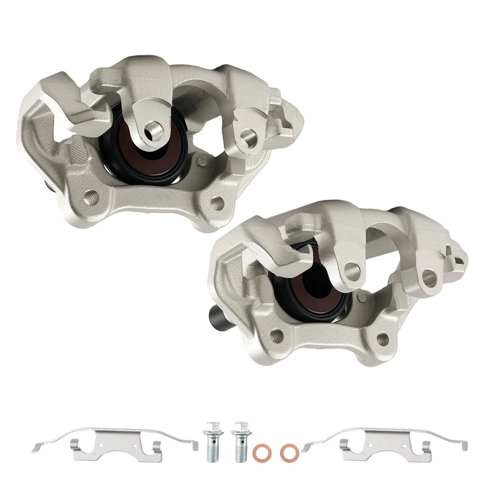 Rear Disc Brake Calipers Set w/Bracket for Dodge Durango Jeep Grand Cherokee (1998–2004)