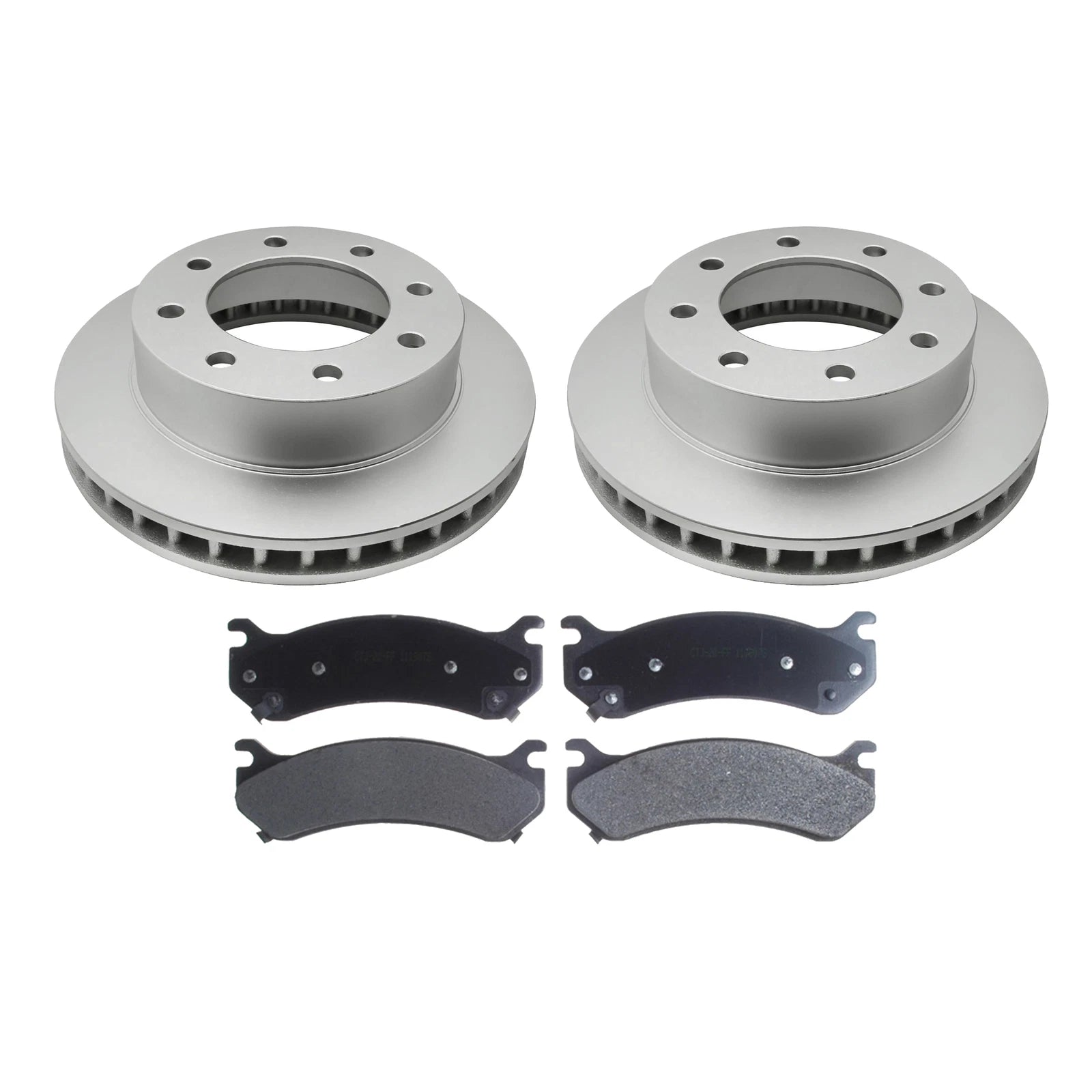 Front Brake Kit Set of 4 for GMC Sierra Yukon (2014–2020) 325mm Disc Rotors Ceramic Pads