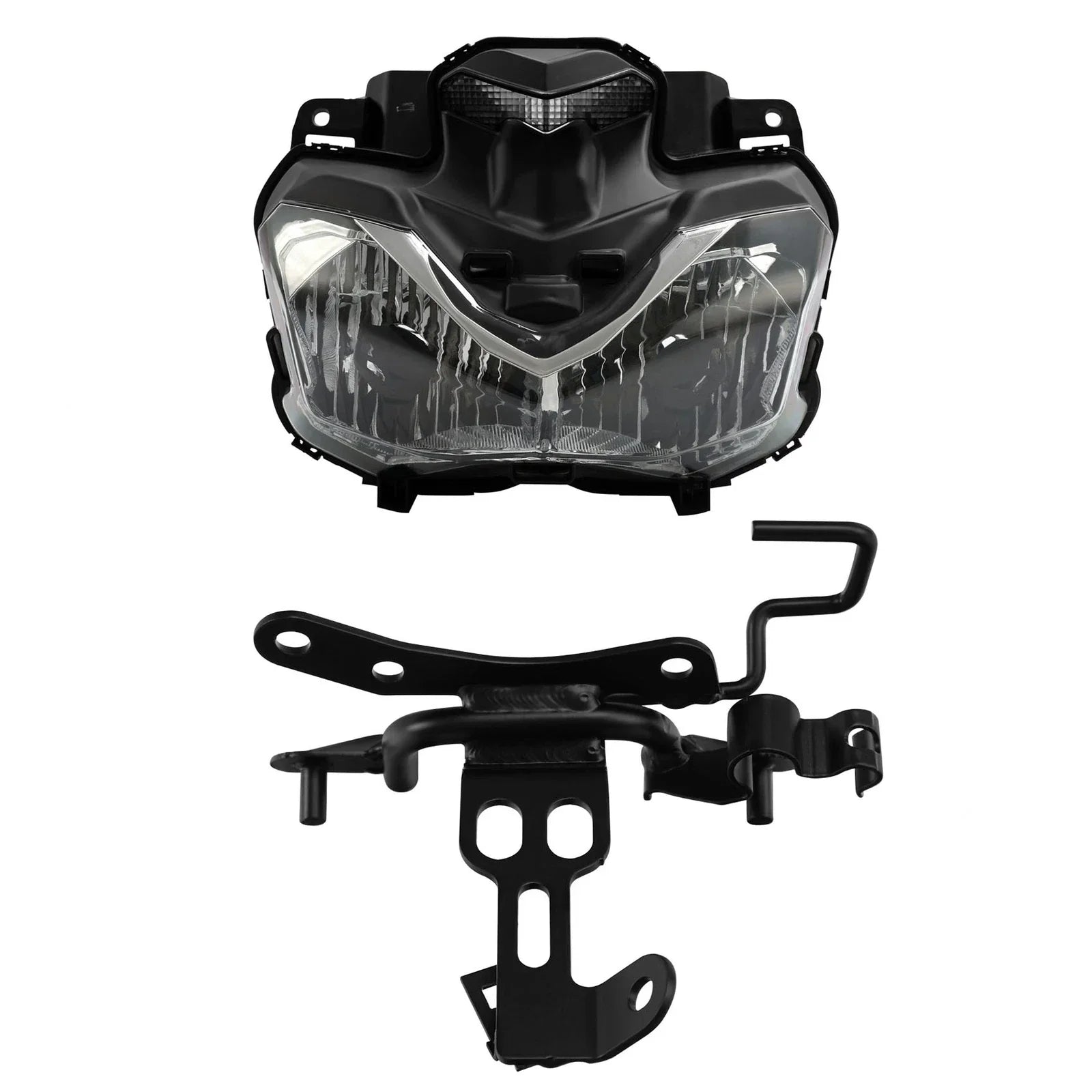 Headlight Assembly & Fairing Stay Bracket for Kawasaki Z900 (2017-2019)
