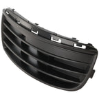 Bumper Grille for Volkswagen Jetta (2005–2010) Driver Side Textured Black