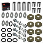 Front Lower A-Arm Bushing Seal Kit w/Bolts for Kawasaki KFX400 (2003–2006)