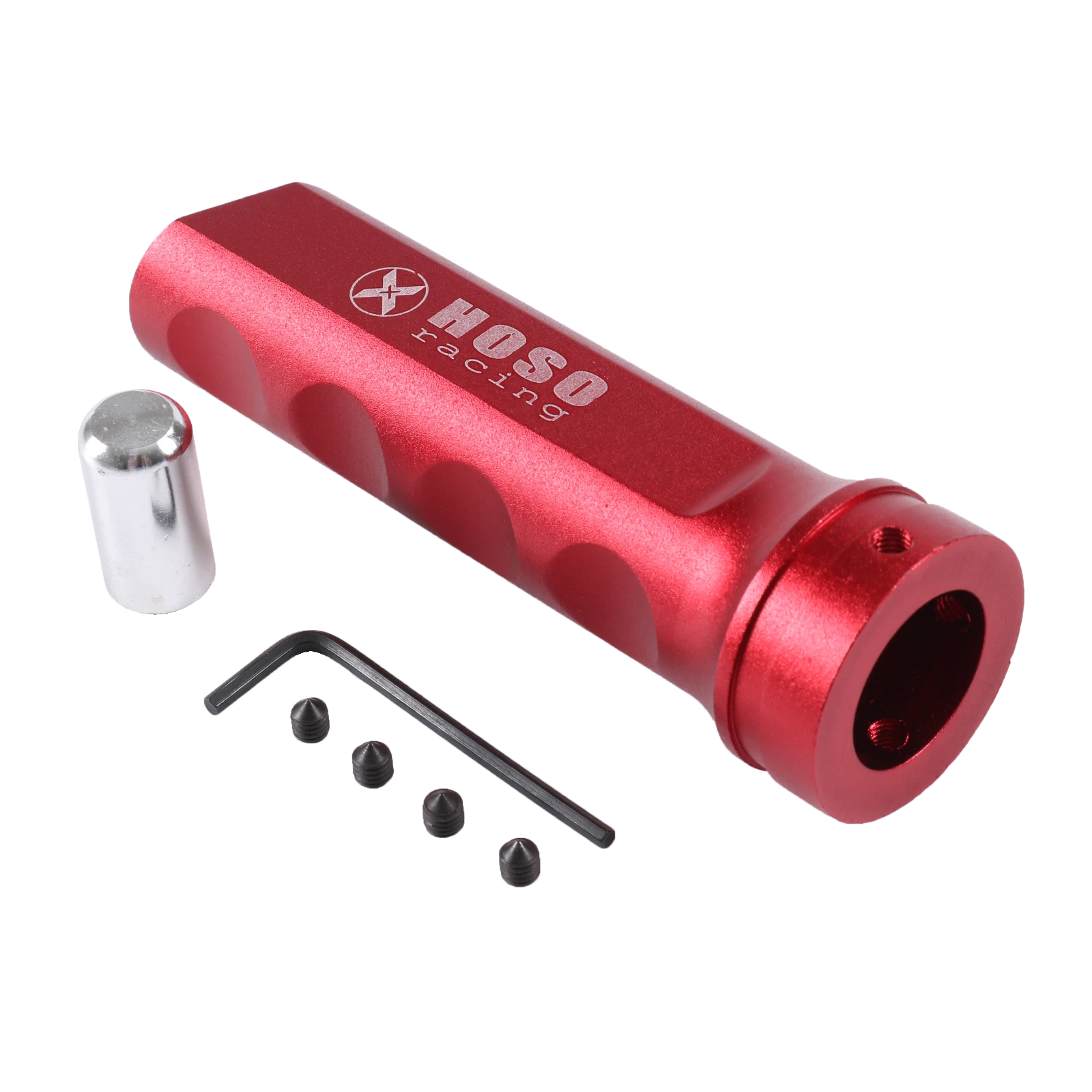 Red Aluminum Hand Brake Sleeve Cover for Universal Fitment