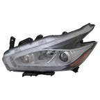 Replacement Driver Side Halogen Headlight Assembly For 2015-2016 Nissan Murano