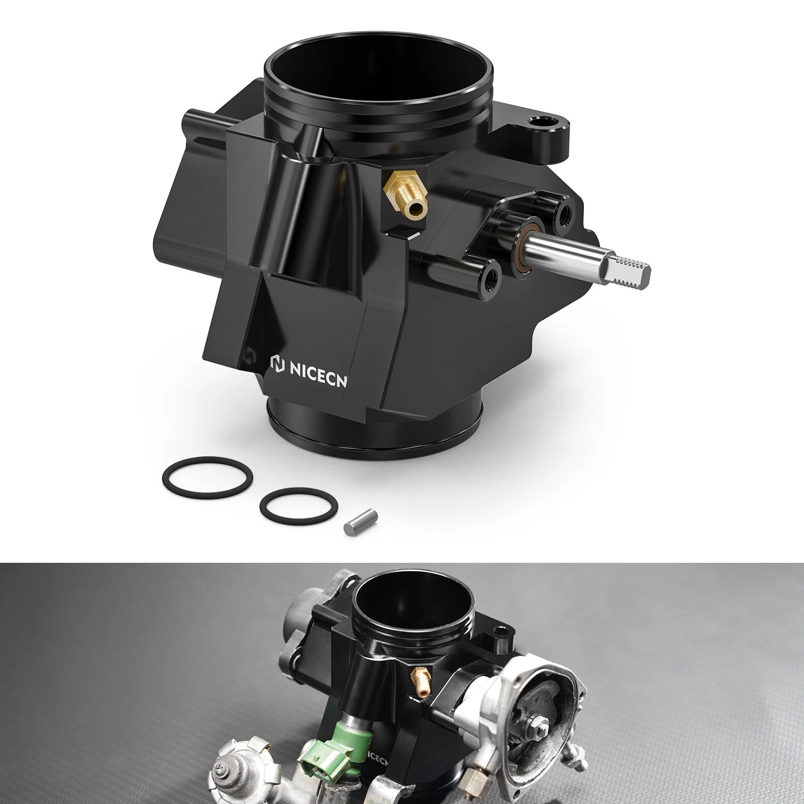 Throttle Body Kit for Yamaha YFZ450X (2010–2011) YFZ450R (2011–2025) 47MM