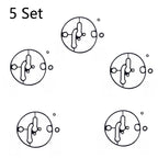 Set of 5 Carburetor Bowl Gaskets for Nikki B&S (698781, 796184, 799727)