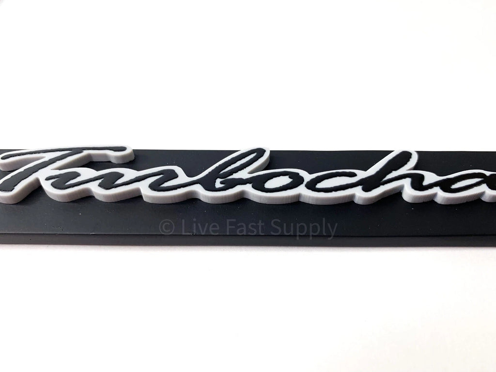 Matte Black Premium License Plate Frame w Gray Outline for Universal Fit