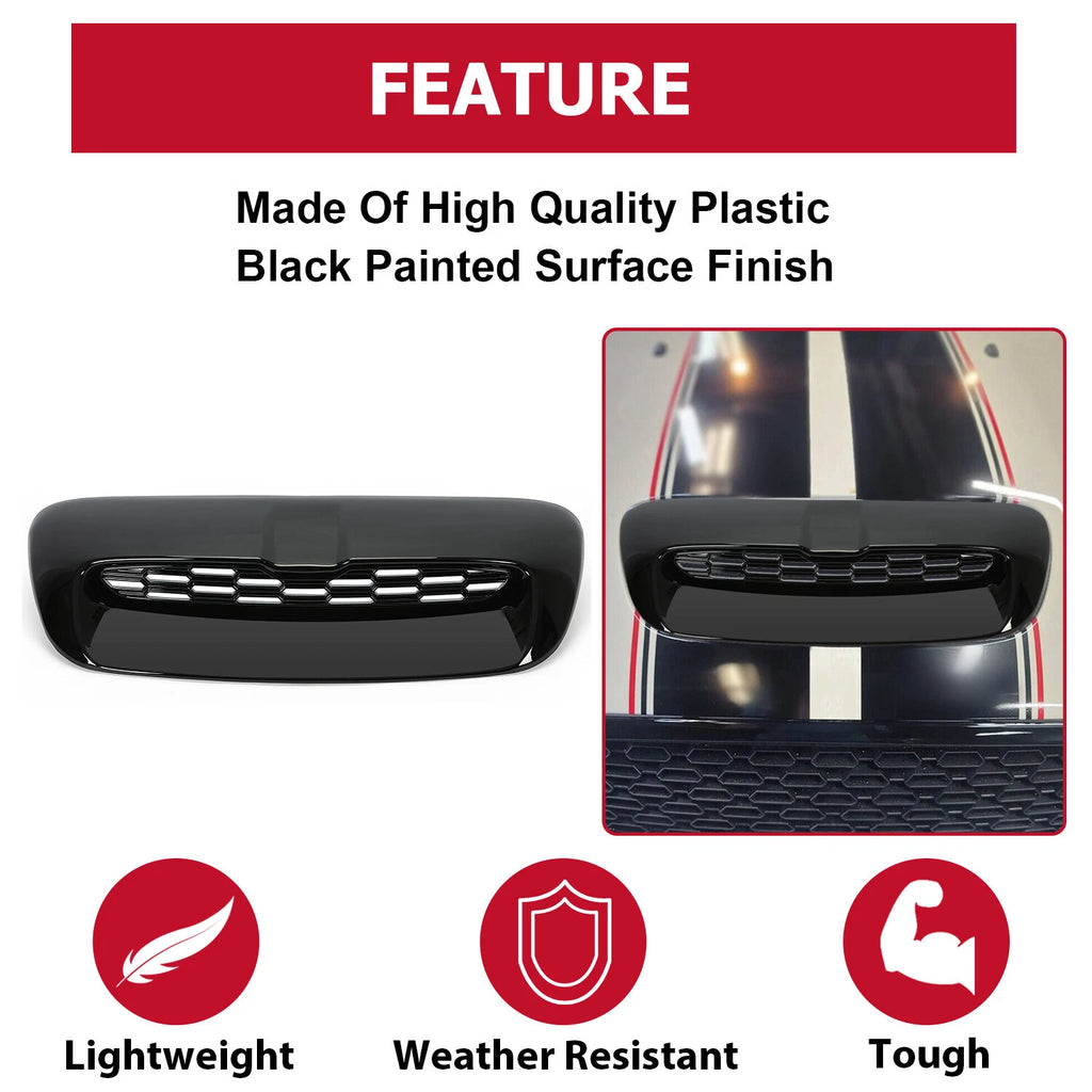 Hood Scoop Air Vent for Mini Cooper S R55 R56 R57 R58 (2007–2014)