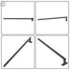 Triple Step Boat Trailer Steps with Handle for Universal Bass Boat